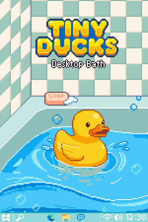 Game: Tiny Ducks: Desktop Bath