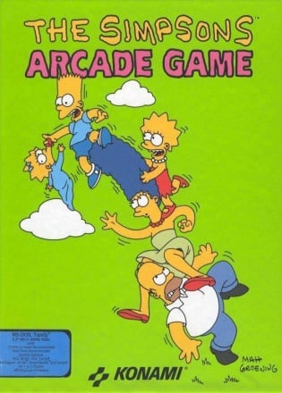 Game: The Simpsons MS-DOS